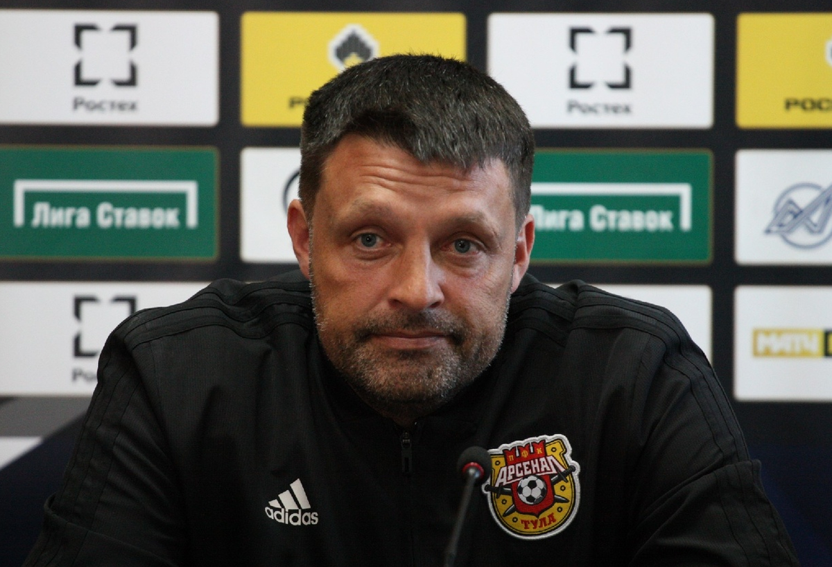 Игорь Черевченко, гл. тренер ФК Арсенал 