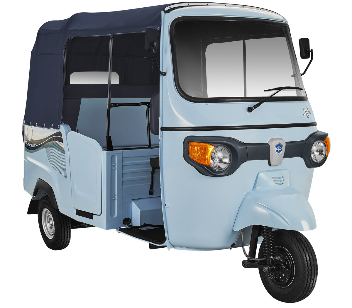 Электрический трехколесный автомобиль Piaggio Ape E-City