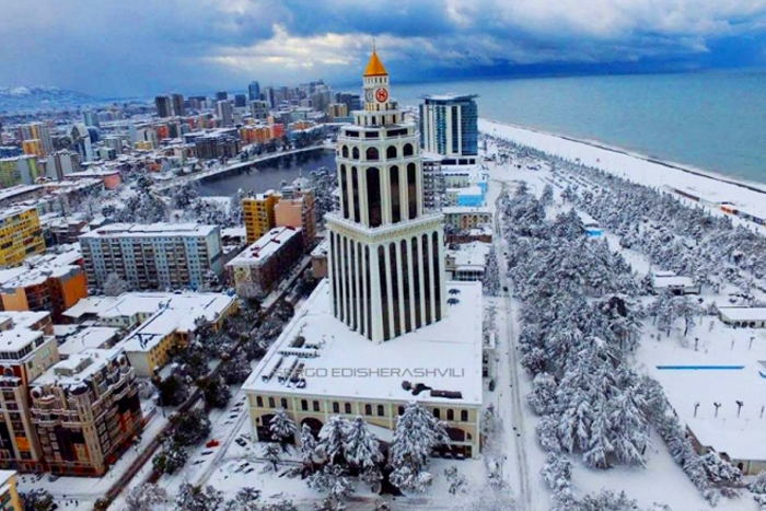 Батуми зимой