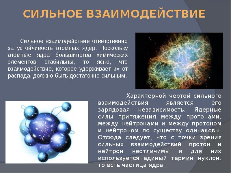 Слабое взаимодействие картинки