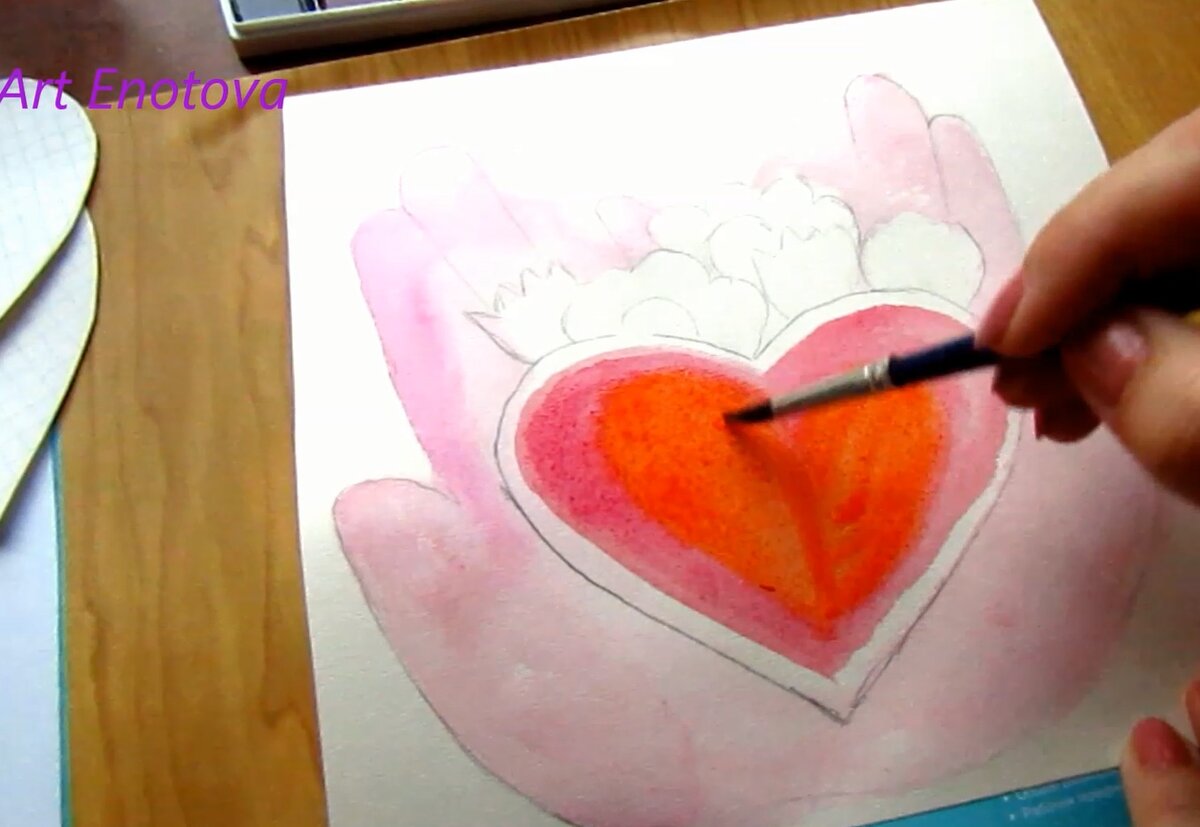 Картинки сердечки для срисовки карандашом: маленькие и большие