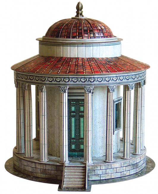 Храм Весты - современная реконструкция 