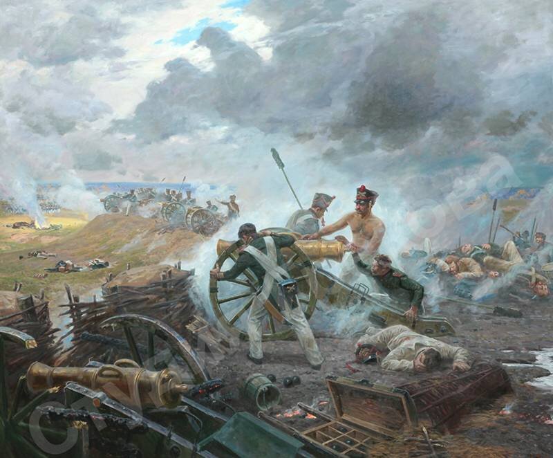 Трошин С. Н. «Подвиг артиллеристов батареи Раевского. 1812 г.»