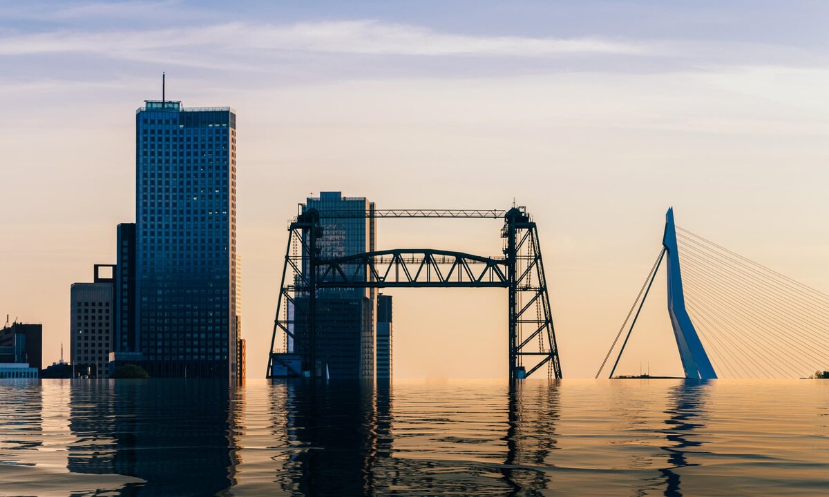 Портовым городам уготована печальная учесть, пример: Роттердам