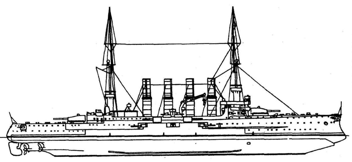 Броненосный крейсер шарнхорст чертежи