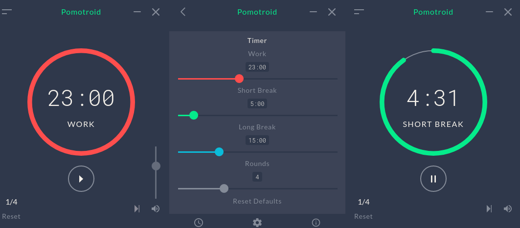 Интерфейс программы