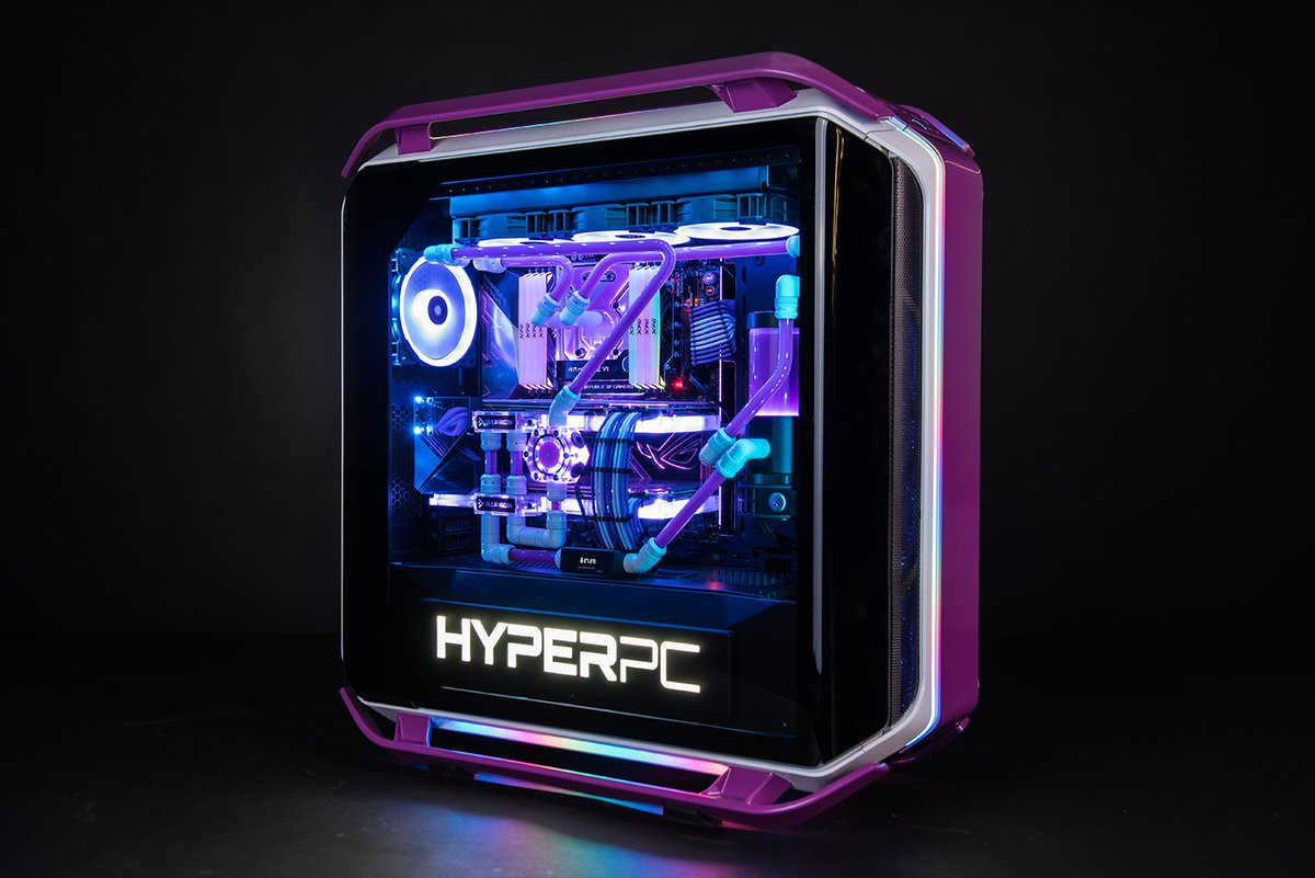 Пк бай. Системный блок hyperpc фиолетовый. Игровой ПК ХАЙПЕР ПС. Корпус ХАЙПЕР ПС. Hyperpc Concept 4.