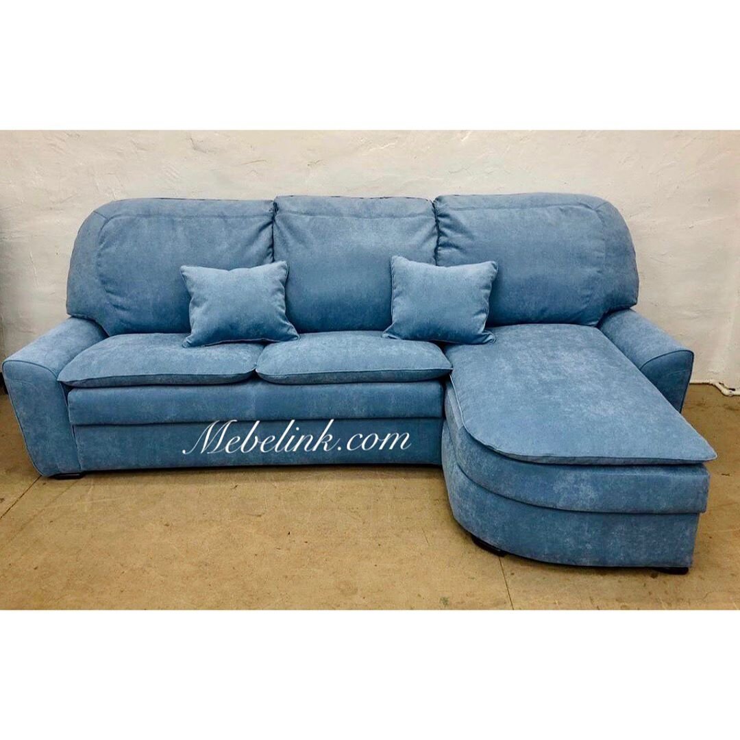 Реставрация углового дивана - "После"