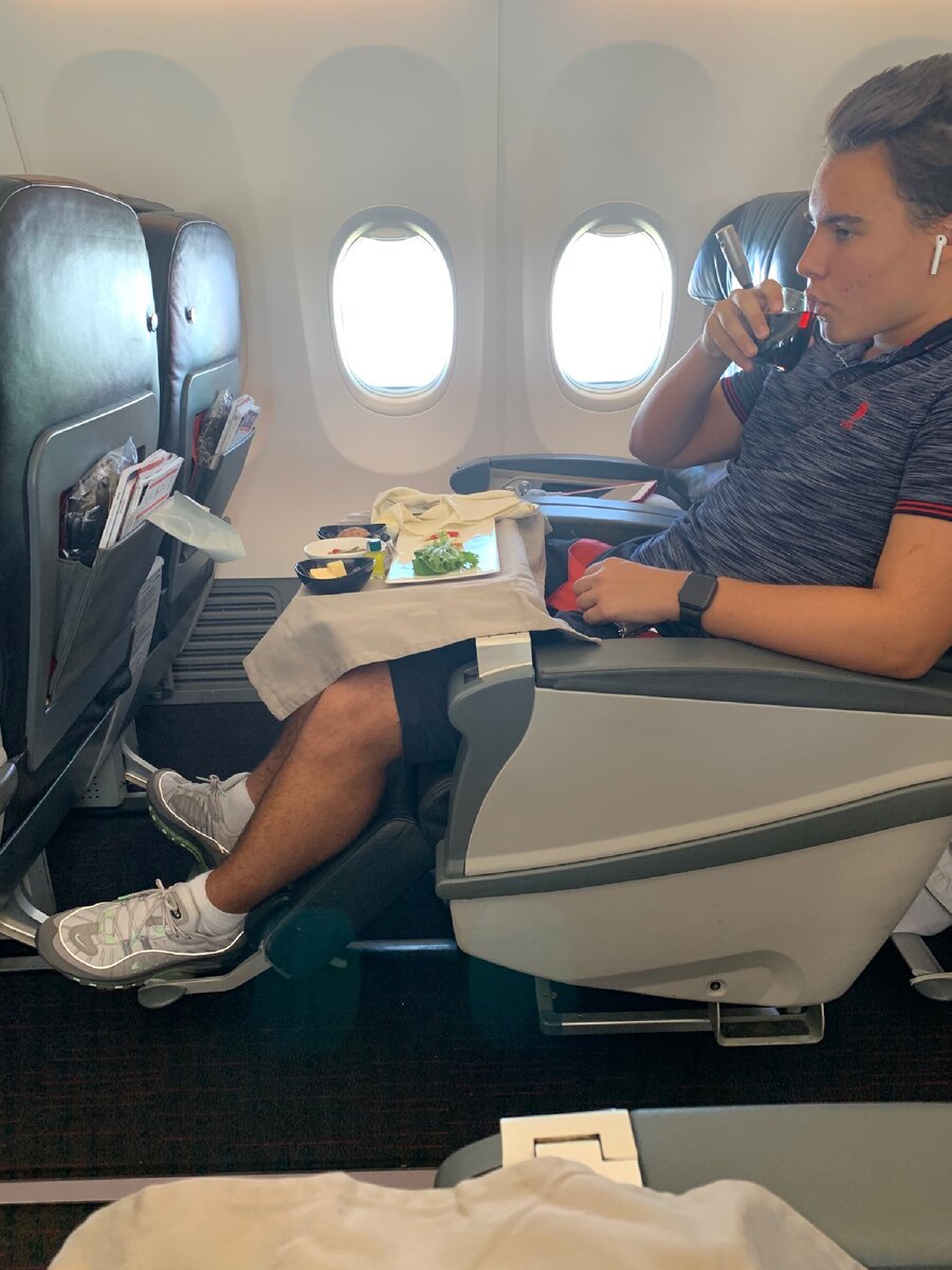 бизнес класс турецких авиалиний /// @ЛИТВИН