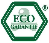 Ecogarantie® - бельгийская маркировка экологичных товаров бытового назначения. Товары с этой маркировкой гарантируют покупателю европейский стандарт качества и безопасности. Знак подтверждает способность конечного продукта к полному биологическому разложению в природе без ущерба для окружающей среды.