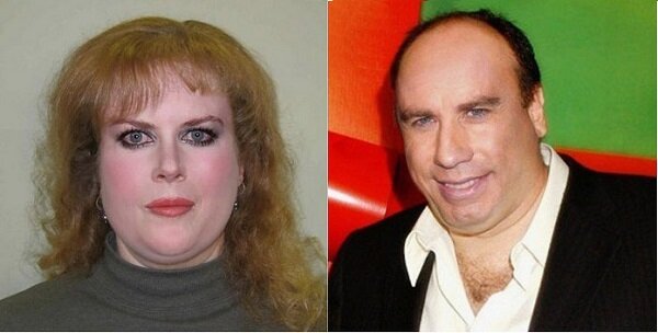 Джон Траволта и Николь Кидман (красавчики, емое)