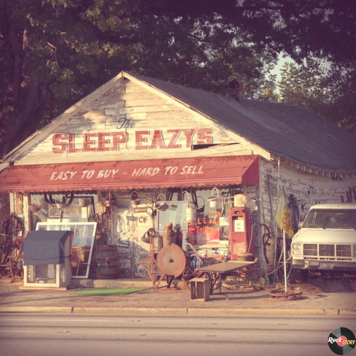 На фотографии: обложка альбома Easy to Buy, Hard To Sell группы  The Sleep Eazys