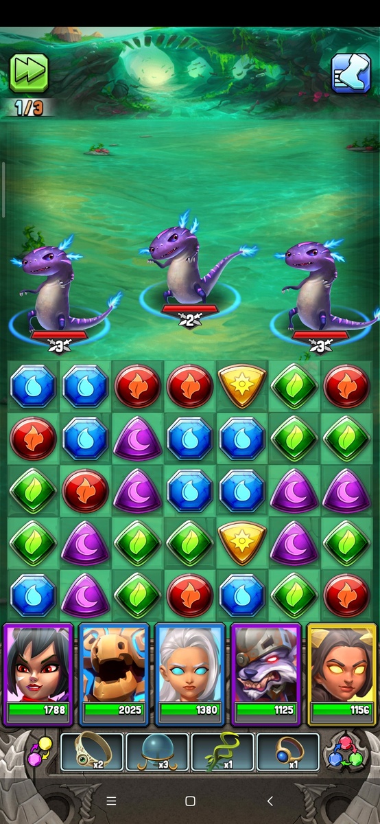 Классическая боевка для игры жанра 3 в ряд