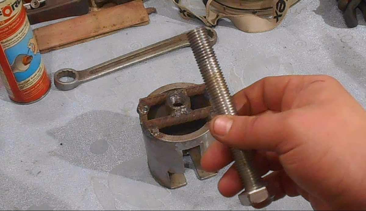 Как сделать съёмник наружного ШРУСа своими руками / cv joint puller DIY