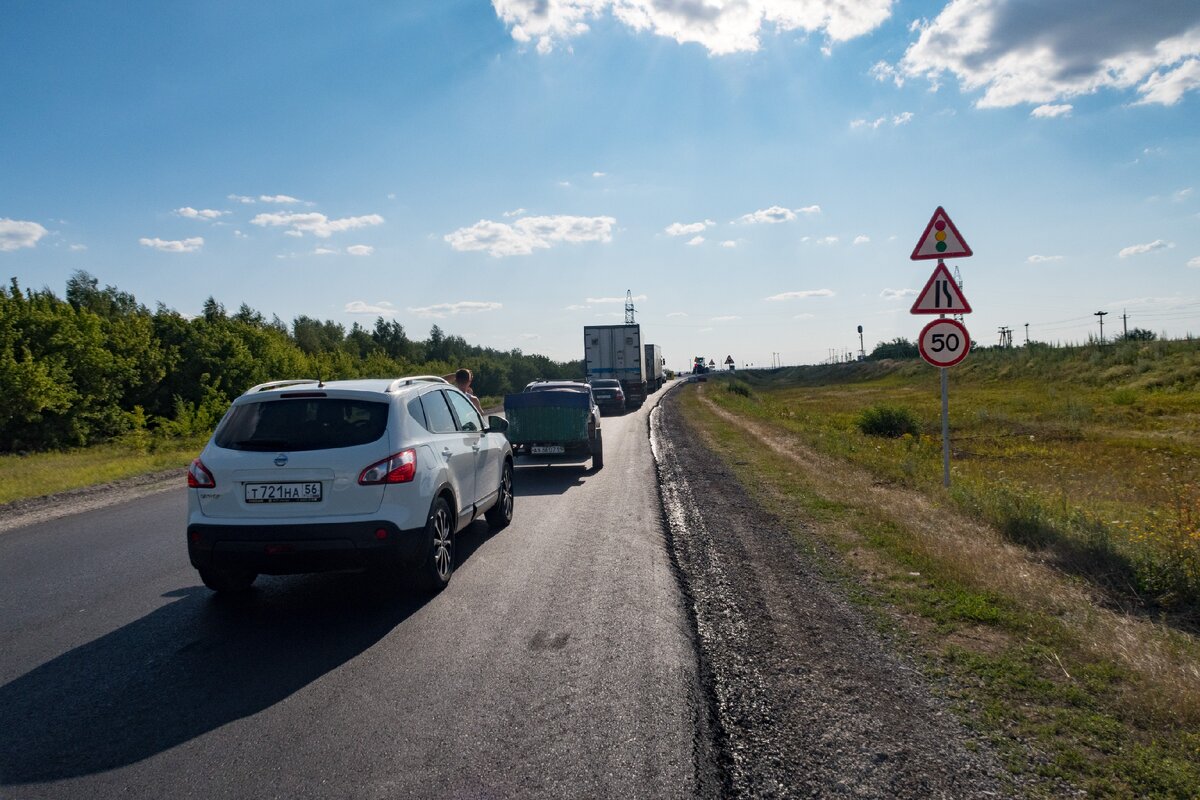 Автомобильная дорога Самара - Саратов через Пугачёв по левому берегу Волги.  Какие трудности нас поджидают в 2020 году | Записки на коленке | Дзен