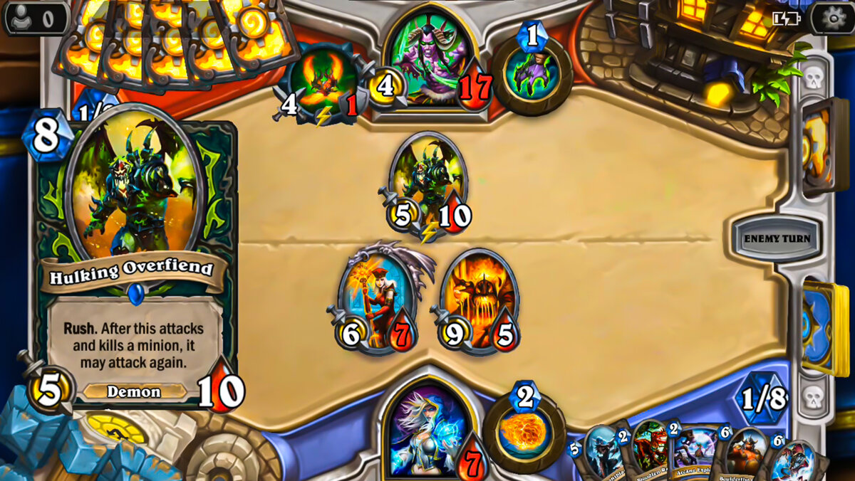 Hearthstone на мобильном