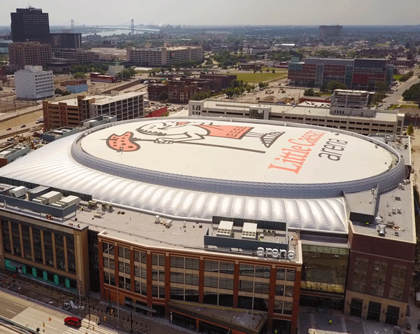 Little Caesars Arena. Источник: michiganradio.com