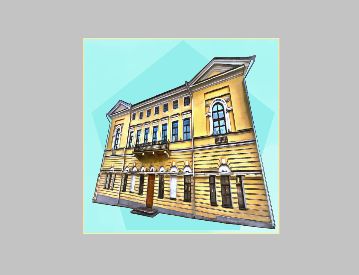 Москва, Петровский бульвар, дом 8. Городская усадьба Р.Е. Татищева.