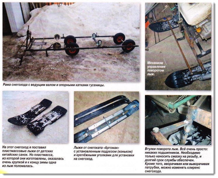 Простой снегоход за одни выходные - Всёбородино-молодежка.рф