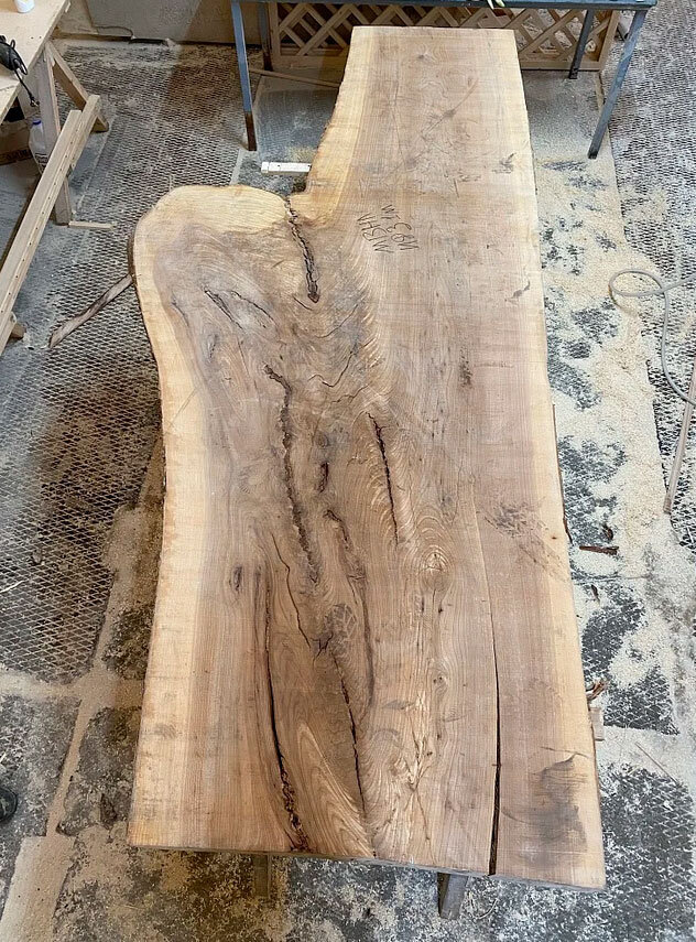 Слэб - вид сверху