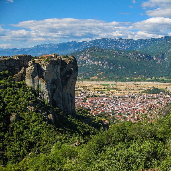 Греция, Метеоры. Монастырь святой Троицы.