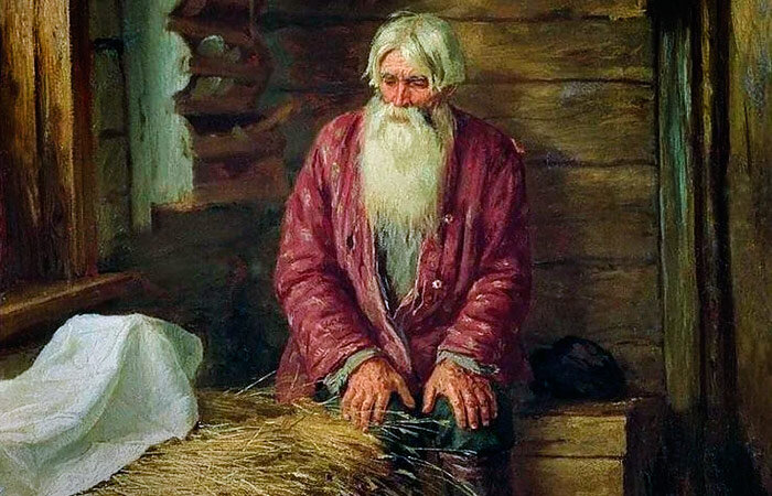 Фрагмент картины Василия Максимовича Максимова (1844 - 1911 г.г.)