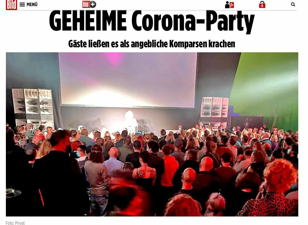Вечеринка в Потсдаме.