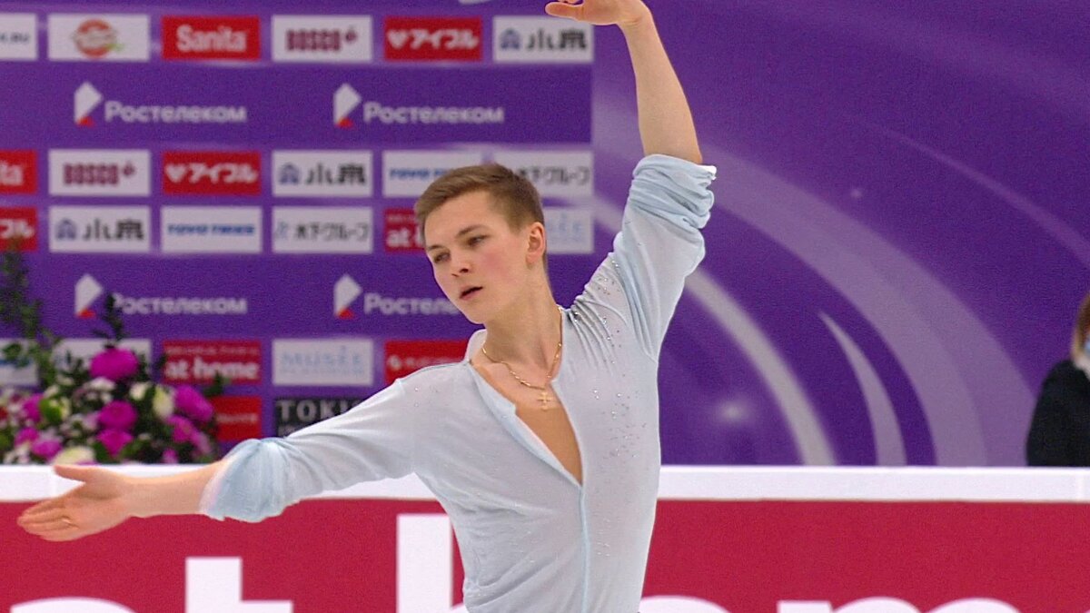Михаил Коляда. Произвольная программа. Мужчины. Rostelecom Cup. Гран-при по фигурному катанию 2020/21
