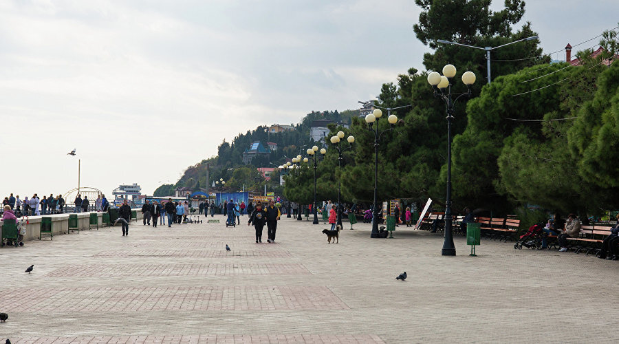 Набережная Алушты / Фото Минкурортов Крыма