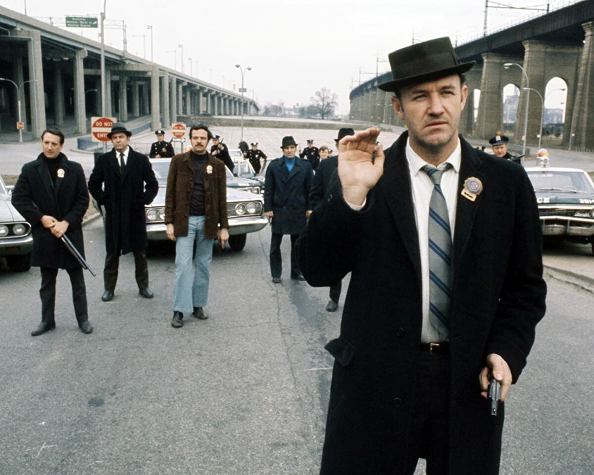 Кадр из фильма "Французский связной", 1971 г.