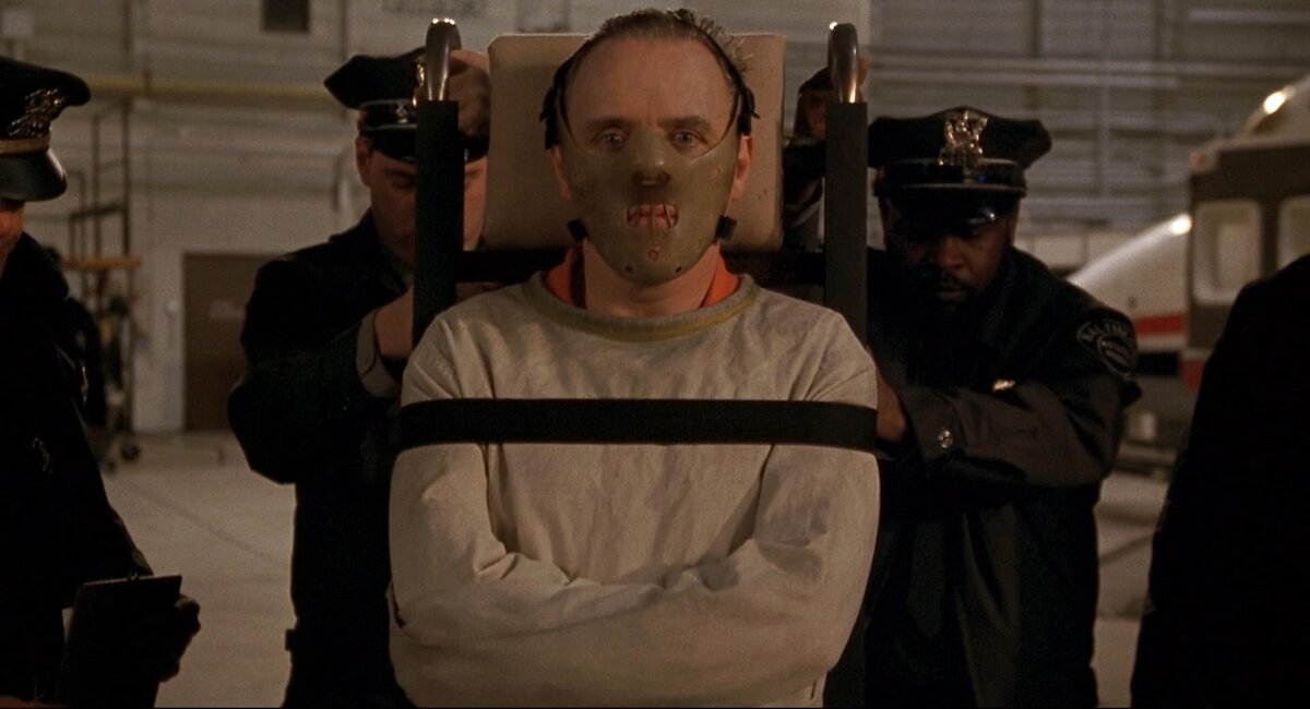 Кадр из фильма «Молчание ягнят» 1991