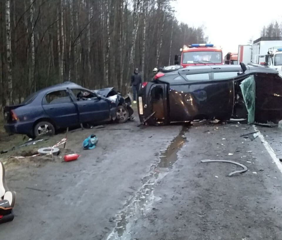 Жуткое ДТП В Ленинградской области.