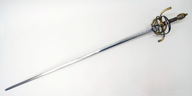 Немецкая рапира, 1600‑1620 гг. Изображение: Metropolitan Museum of Art