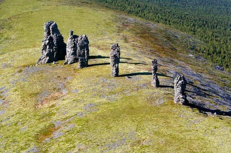 Семь гигантов, Россия.
