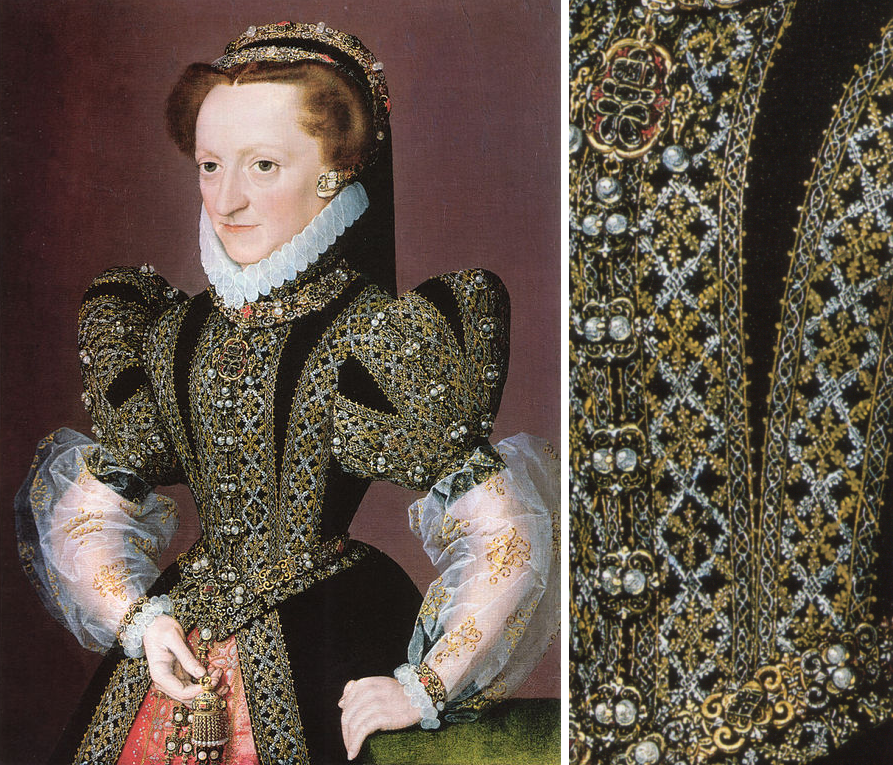 Портрет неизвестной дамы, монограммист G.E.C.1568-72. (сс) Wikimedia Commons