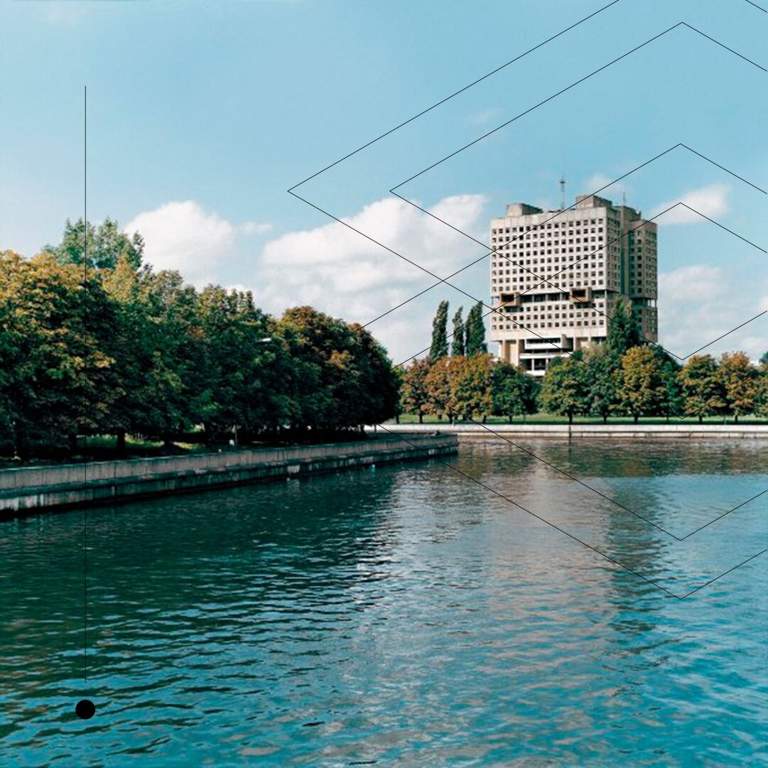 Дом Советов до покраски