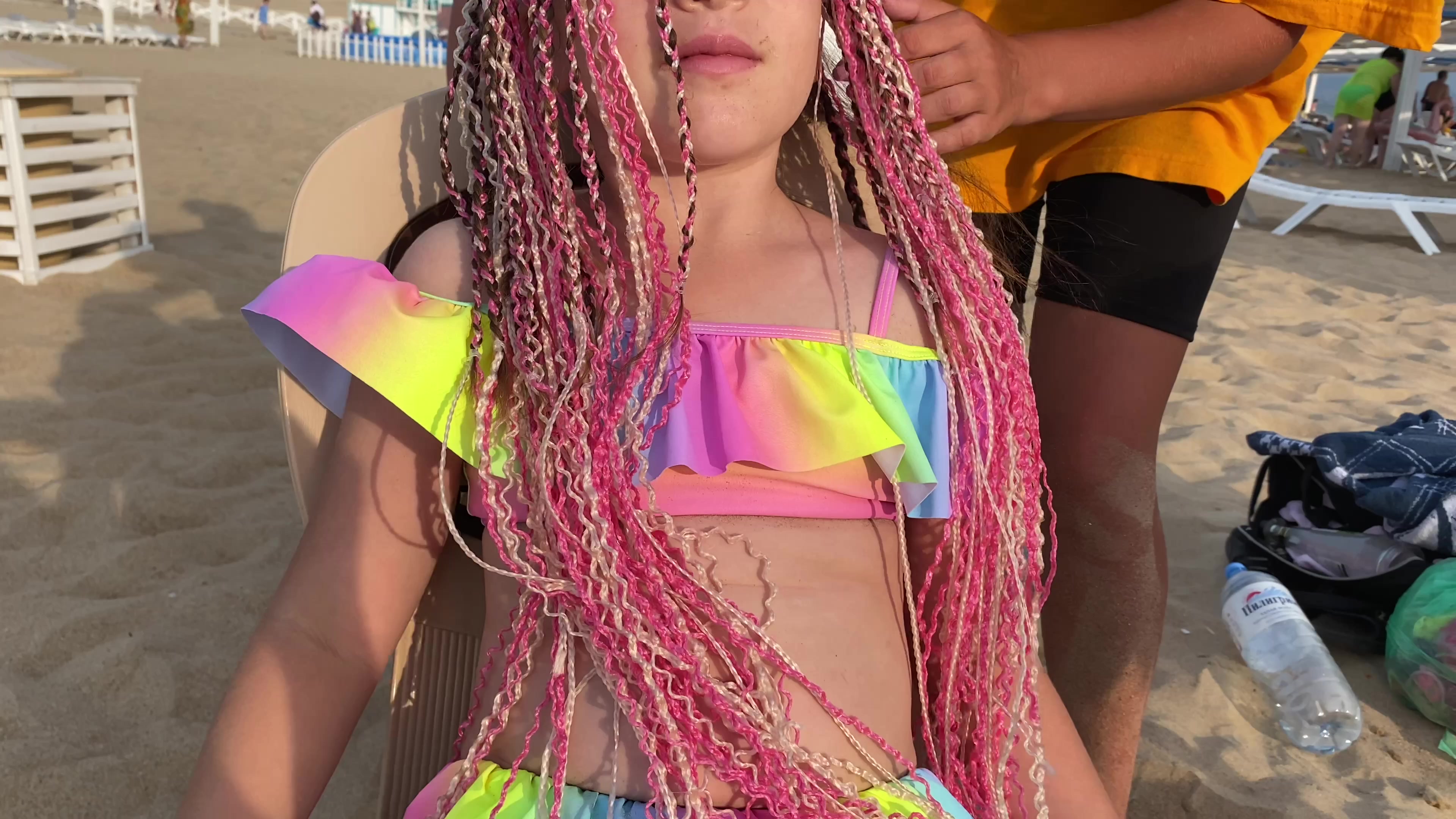 🤦‍♀️ Все дети на море носят такую причёску афрокосы. Я не ожидала что  получится так красиво 👧 Как думаете вы ? | Супер МУЖ | Дзен