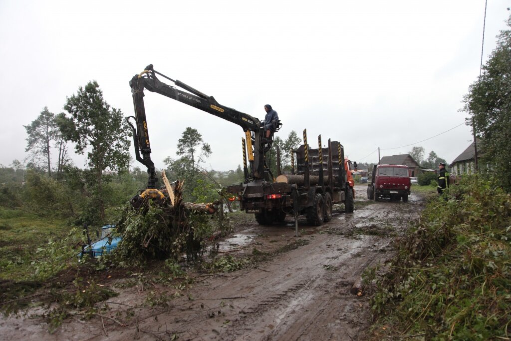 Андреаполь, который накрыла стихия, очистили от 4 тысяч тонн мусора