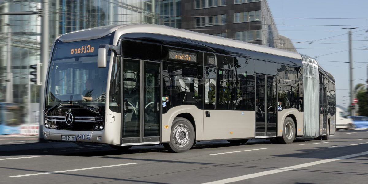 eCitaro G электрический автобус с электрической аккумуляторной батареей 