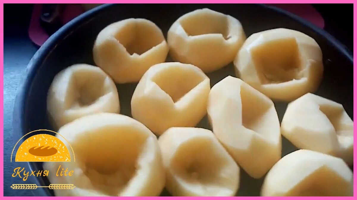 Вариант нарезки картофеля.