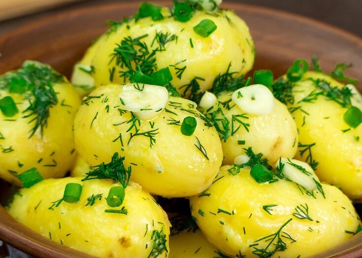 Варёно-жареная картошка со специями