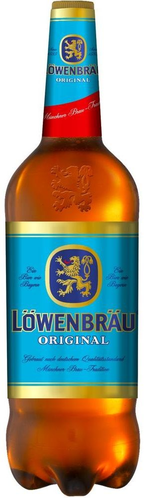 Пиво светлое LOWENBRAU Original фильтрованное пастеризованное 5,4%, 1.3л