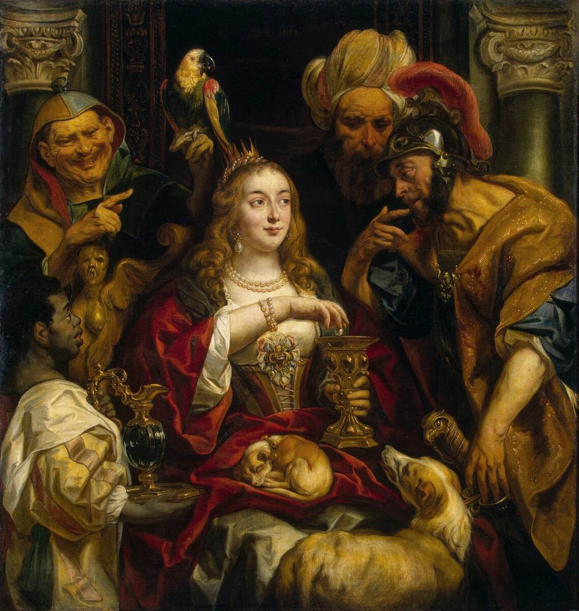 Йорданс, Пир Клеопатры, 1653