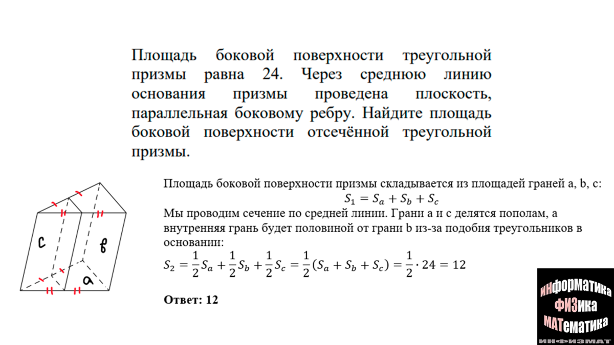 Фипи профильная математика демоверсия 2024