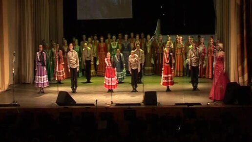 Зауральская круговая топотуха. Исполняет Уральский государственный академический русский народный хор