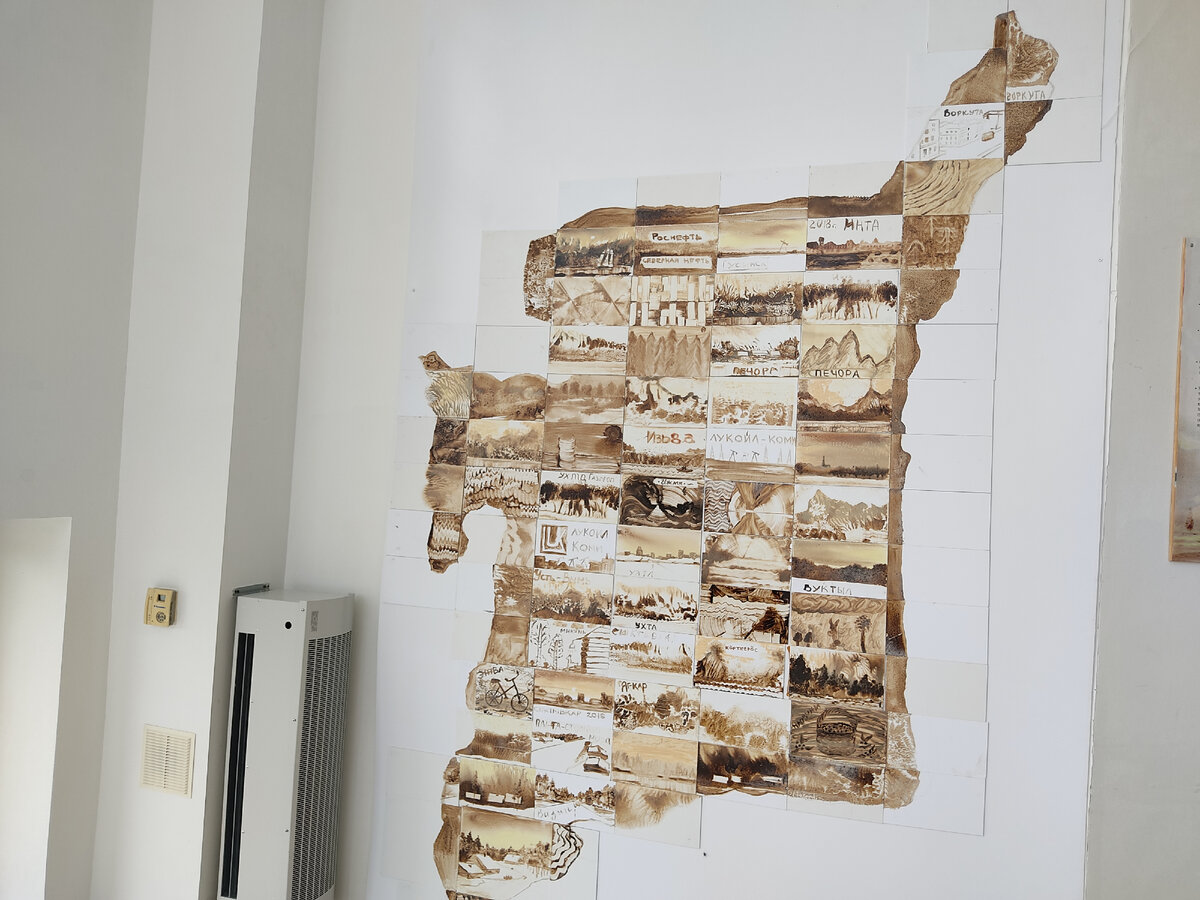 Картины, написанные нефтью уже увидела) А есть написанные газом? 🤔