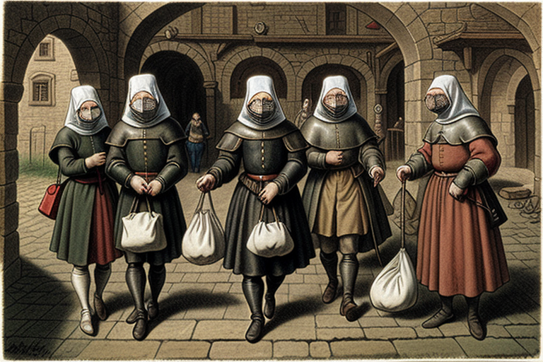 Не карлики правда, но с мешками!