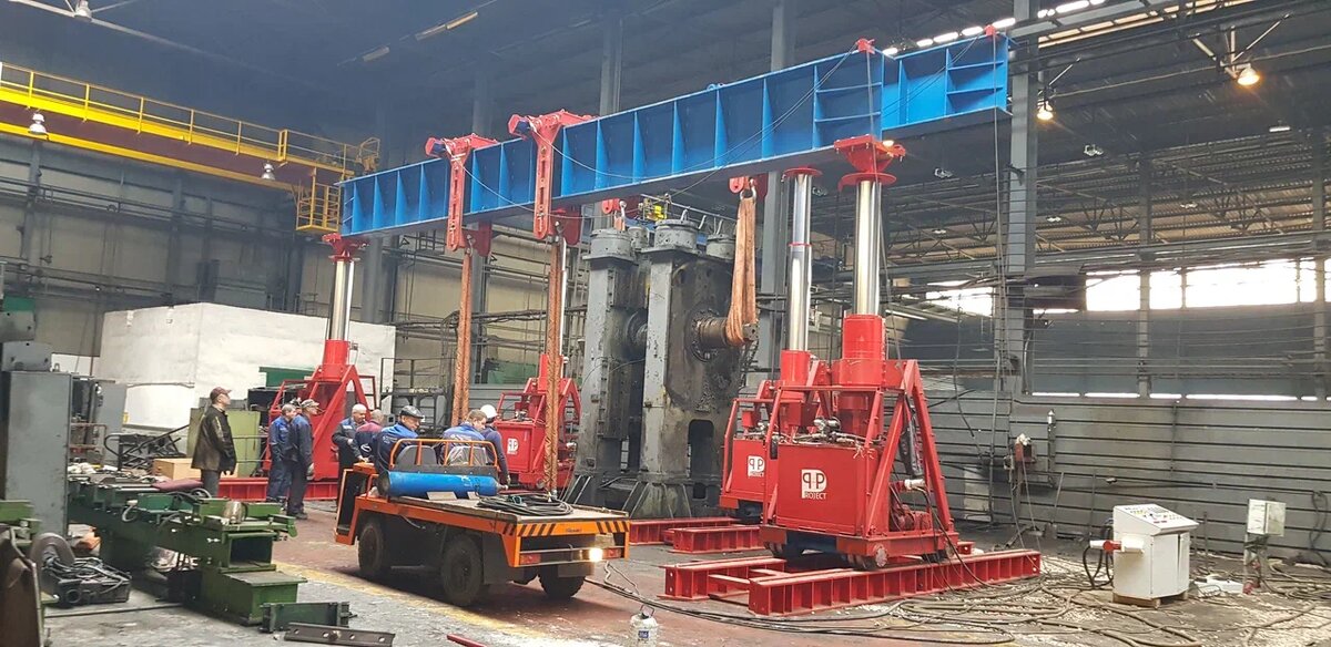 Монтаж прессов и прессового оборудования в Самаре