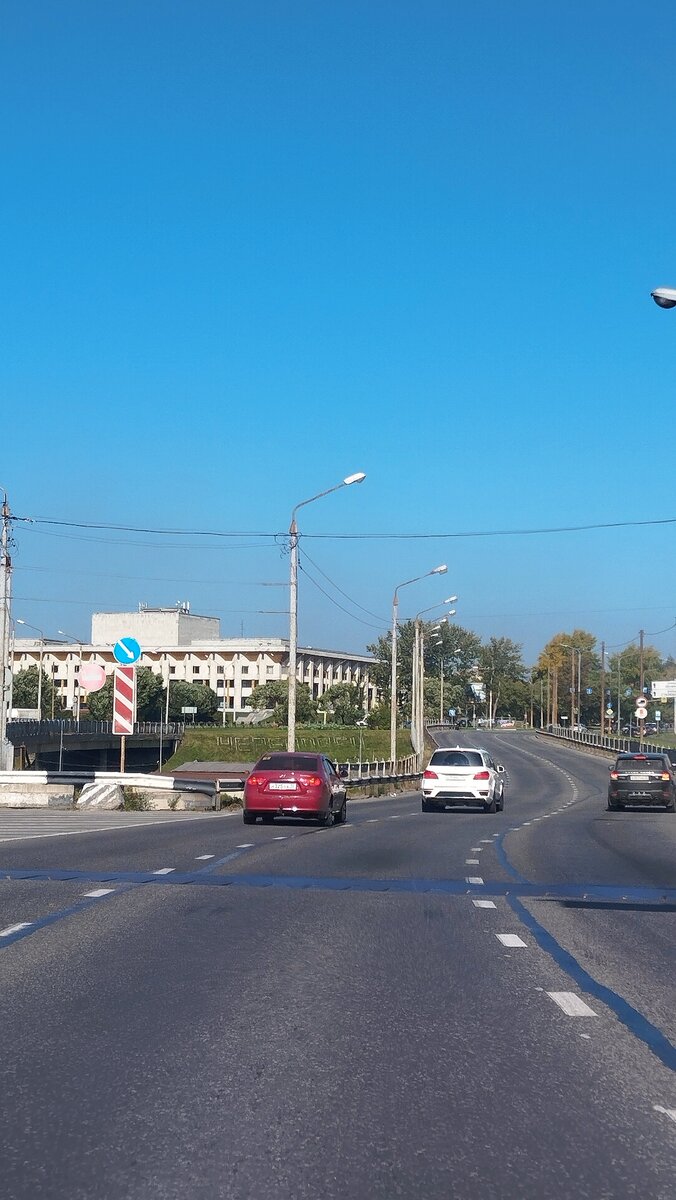 Мчим в сторону клиники