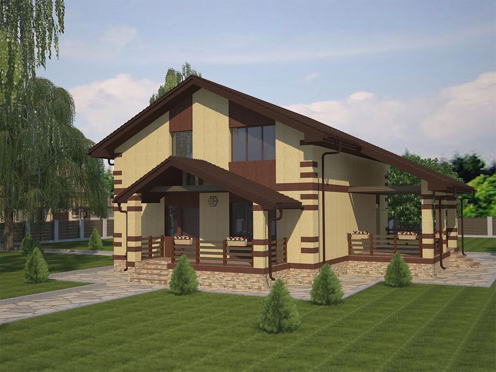 Архитектурные элементы для дома в современном стиле